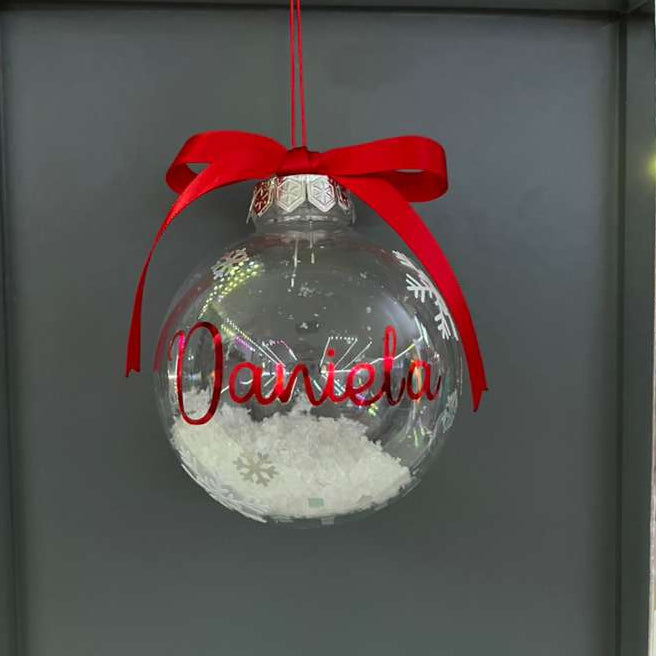 Custom Christmas Ball Ornament